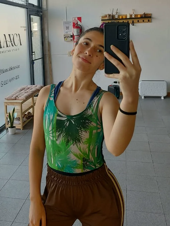 Daiana Pedalino, profesora y responsable de Volando entre telas